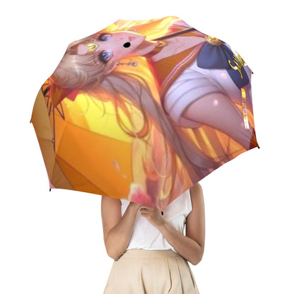 Sailor Venus Semi-Automatic Foldable Umbrella