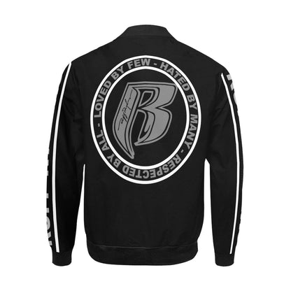 RR Bomber Jacket Blk/Gry