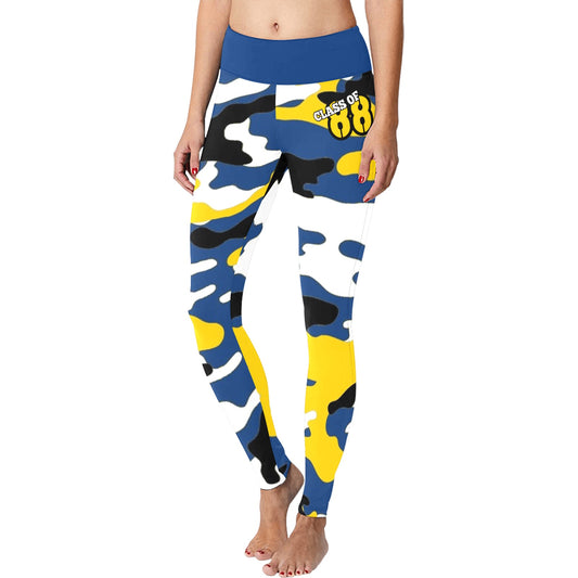 Bulldog Alumni Customizable Leggings - Camo