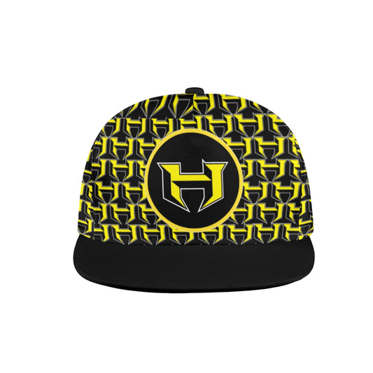 HYA Eagles Snapback Hat H Print Blk