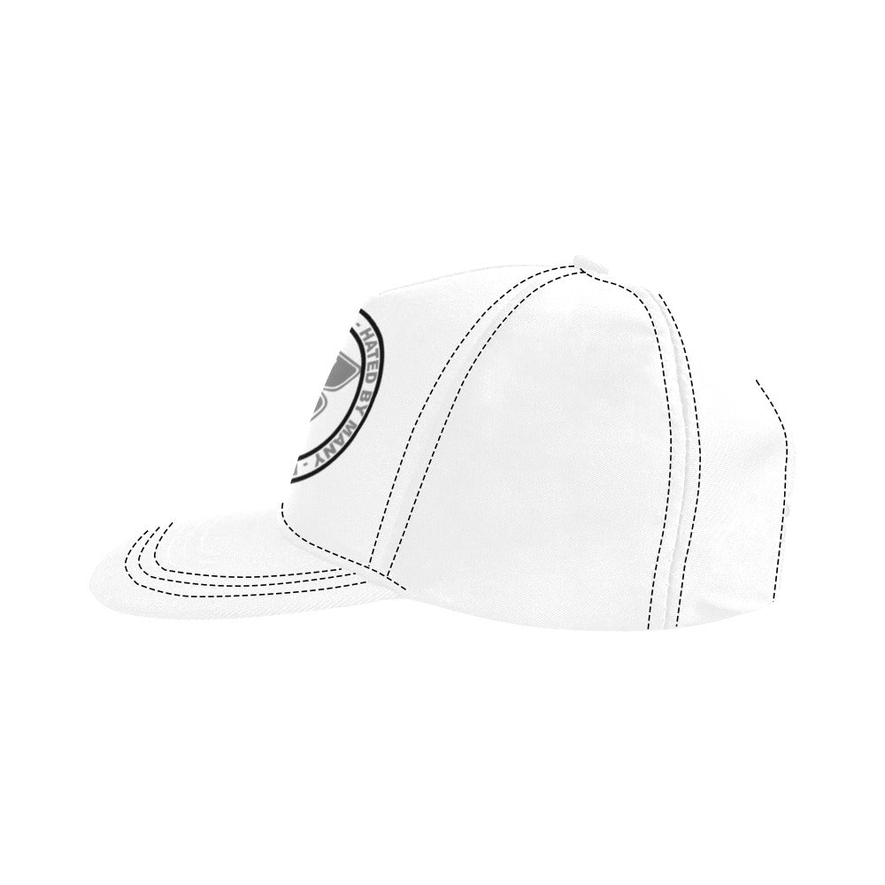 RR Snapback Hat White