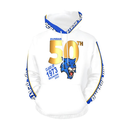 Dunbar Hoodie White and Gold
