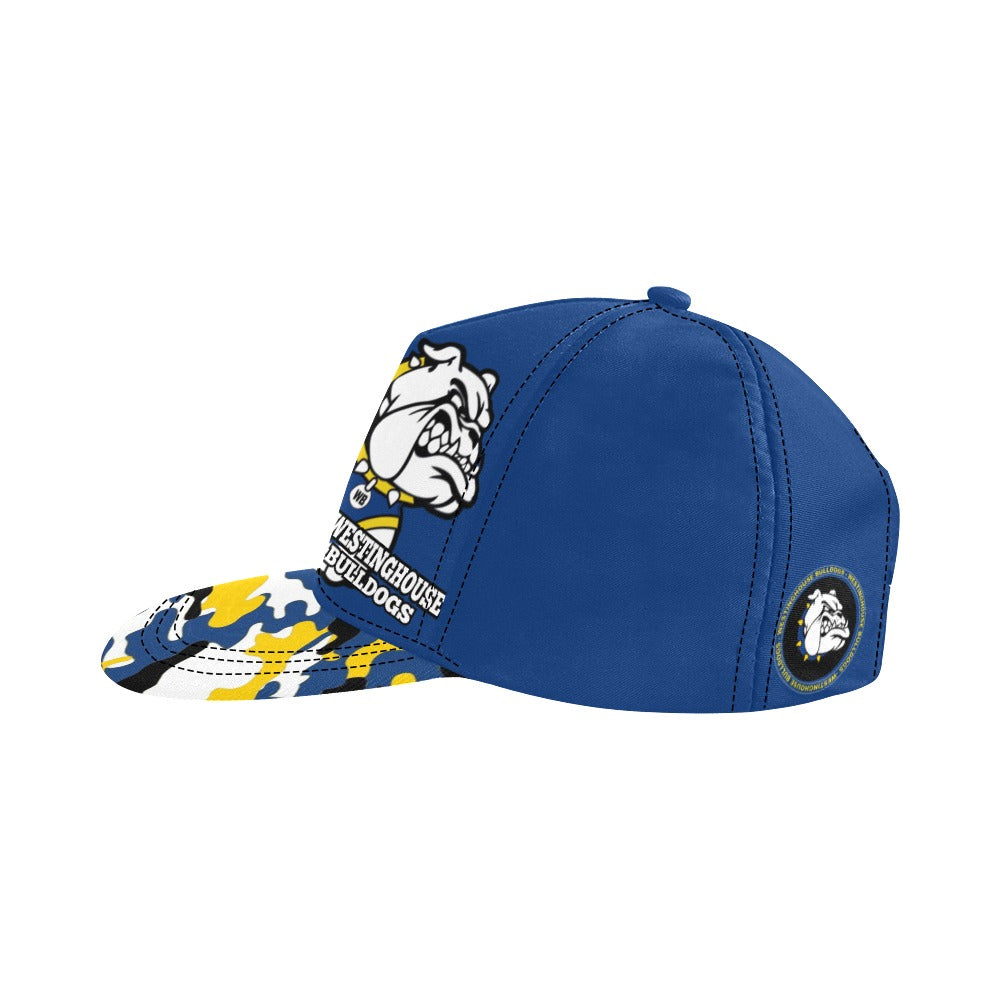 Bulldog Alumni Customizable Snapback Hat - Camo