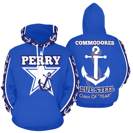 Perry High School Hoodie 1 All Over Print Hoodie for Men (USA Size) (Model H13)