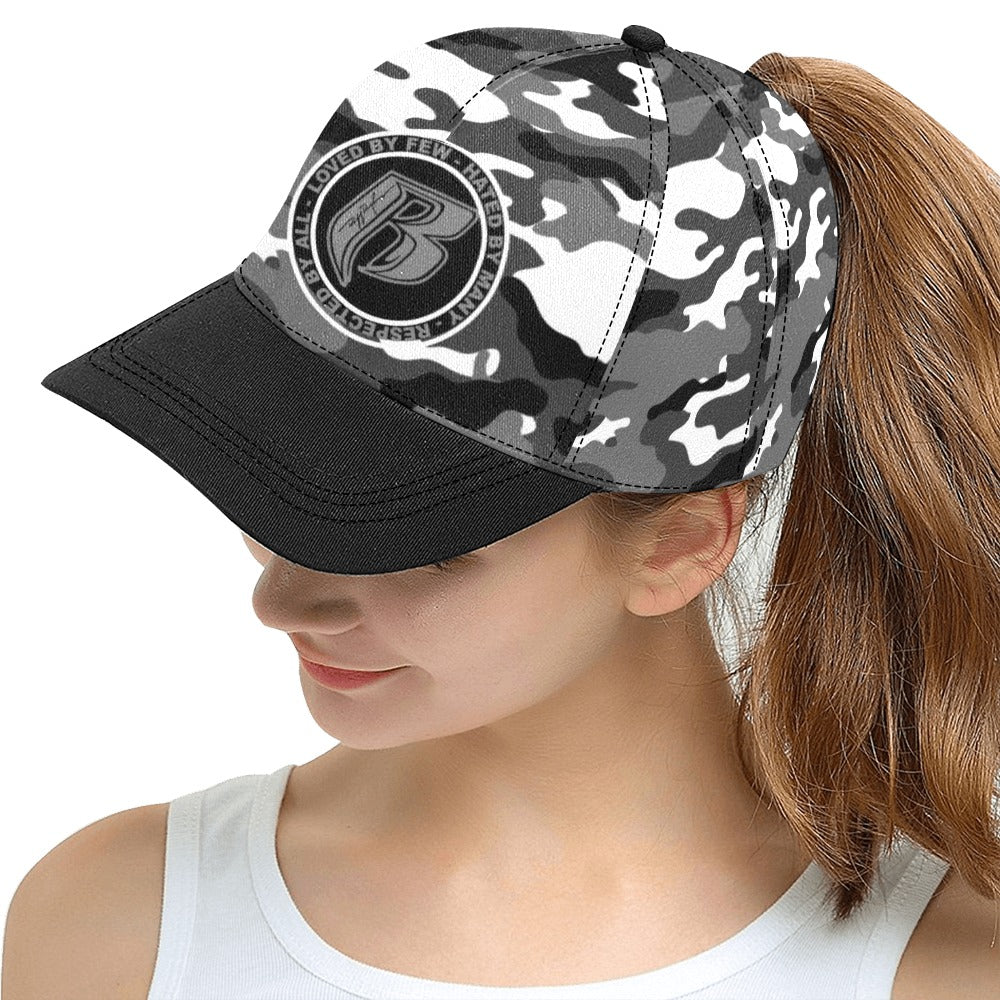 RR Snapback Hat Camo/Blk