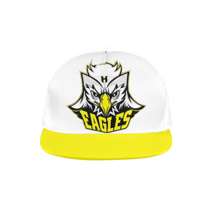 HYA Eagles Snapback Hat Wht/Ylw