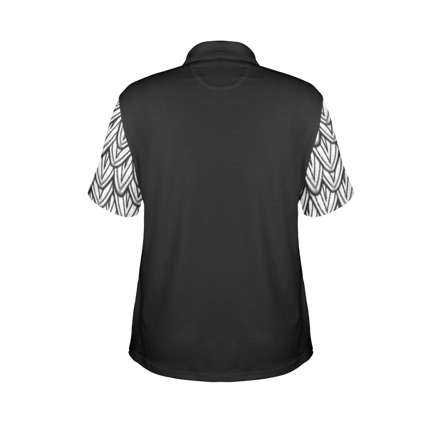 HYA Eagles Womens Polo Eagle Wings Blk