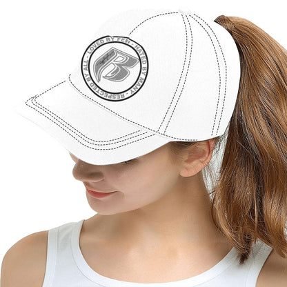 RR Snapback Hat White