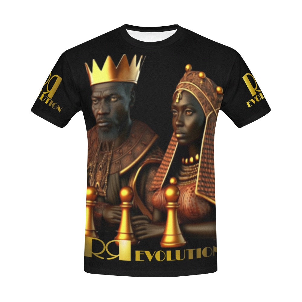 R Evolution Checkmate King and Queen - Unisex Tee