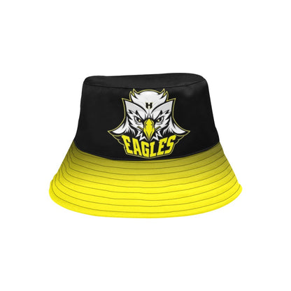 HYA Eagles Bucket Hat Blk/Ylw Gradient