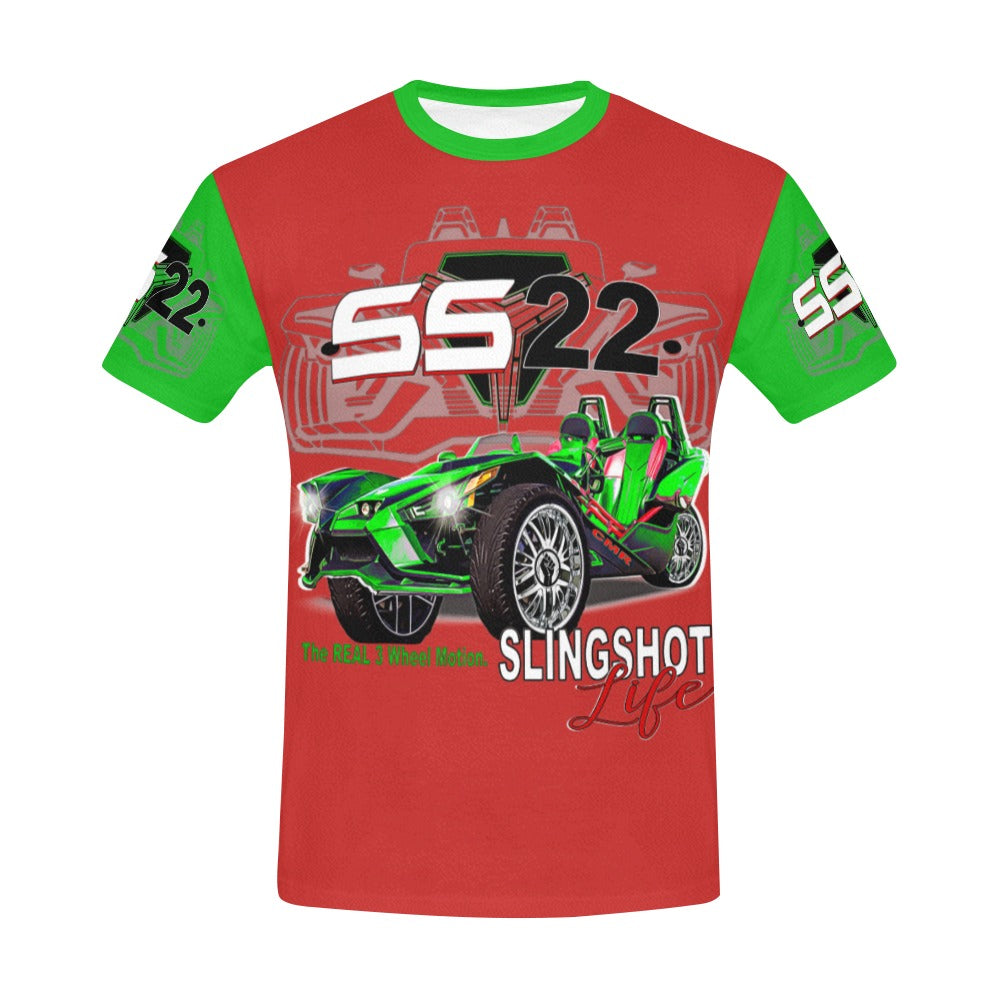 SS22 Green/Red Multi