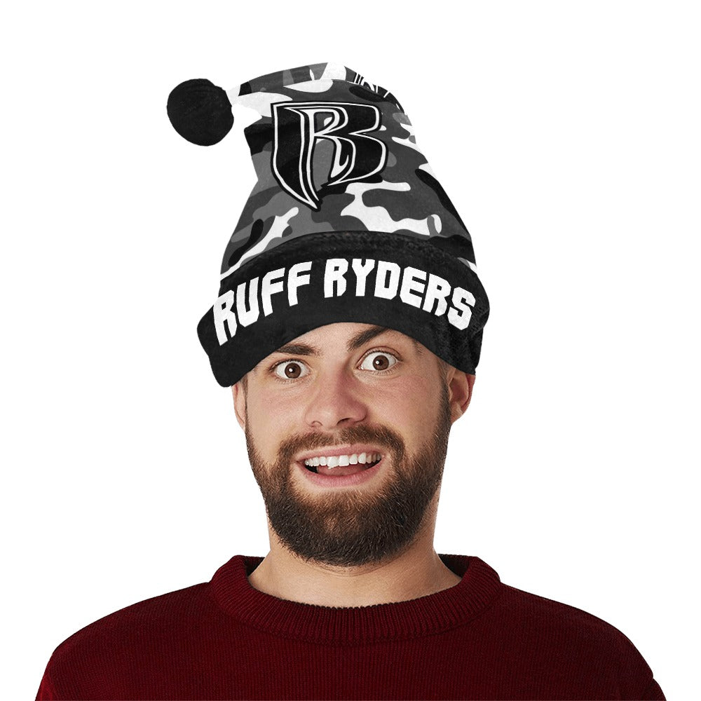 RR Christmas Flannel Santa Hat Camo